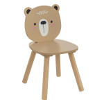 paris prix Chaise Enfant Ourson "Douceur" 46cm Multicolore