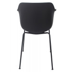 Paris Prix Chaise Intérieur & Extérieur "Bettye" 81cm Noir