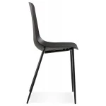 Paris Prix Chaise Intérieur & Extérieur "Tamra" 88cm Noir