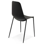 Paris Prix Chaise Intérieur & Extérieur "Tamra" 88cm Noir