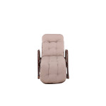 Paris Prix Chaise Longue En Rotin "Nella" 177cm Noyer