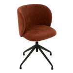 paris prix Chaise Pivotante Design "Gena" 56cm Bordeaux