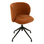 paris prix Chaise Pivotante Design "Gena" 56cm Rouille