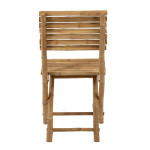 Paris Prix Chaise Pliable Design "Bambou" 98cm Naturel