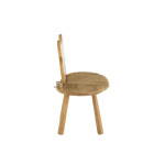 Paris Prix Chaise Pour Enfant En Bois "Ours" 61cm Naturel