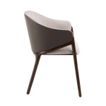 Paris Prix Chaise Rembourrée Design "Tania" 78cm Beige