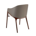 Paris Prix Chaise Rembourrée Design "Tania" 78cm Beige
