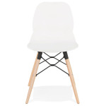 Paris Prix Chaise Scandinave Design "Bantry" 83cm Blanc