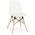 paris prix Chaise Scandinave Design "Bantry" 83cm Blanc