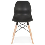 Paris Prix Chaise Scandinave Design "Bantry" 83cm Noir