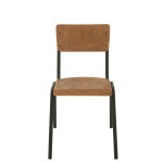 Paris Prix Chaise Vintage En Bois "Mauricio" 82cm Marron