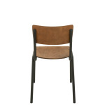 Paris Prix Chaise Vintage En Bois "Mauricio" 82cm Marron