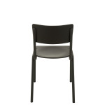 Paris Prix Chaise Vintage En Bois "Mauricio" 82cm Noir