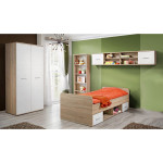 Paris Prix Chambre Complète Enfant 4P "Dino I" Chêne & Blanc