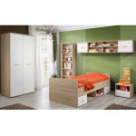 paris prix Chambre Complète Enfant 5P "Dino II" Chêne & Blanc