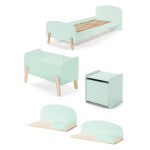 paris prix Chambre Complète Enfant 5P "Kiddy" Vert Menthe