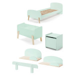 paris prix Chambre Complète Enfant 6P "Kiddy" Vert Menthe
