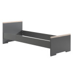 Paris Prix Chambre Complète Enfant 7P "London" Gris Anthracite