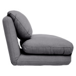 Paris Prix Chauffeuse Convertible 1 Place "Marza" 78cm Gris