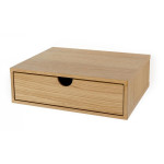 Paris Prix Chevet Mural Design En Bois "Tafar" 40cm Chêne