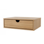 Paris Prix Chevet Mural Design En Bois "Tafar" 40cm Chêne