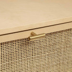 Paris Prix Chiffonnier 4 Tiroirs Cannage "Rayo" 107cm Naturel