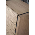 Paris Prix Chiffonnier 4 Tiroirs "Capucine" 106cm Naturel