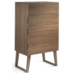 paris prix Chiffonnier 4 Tiroirs "Capucine" 106cm Naturel