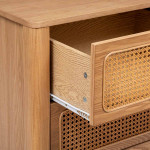 Paris Prix Chiffonnier 4 Tiroirs "Tiria" 103cm Marron