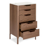 Paris Prix Chiffonnier 5 Tiroirs "Bosca" 107cm Naturel