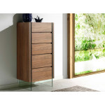 Paris Prix Chiffonnier 5 Tiroirs "Delma" 119cm Naturel