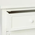 Paris Prix Chiffonnier 6 Tiroirs "Charme" 113cm Blanc