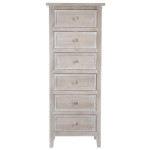Paris Prix Chiffonnier 6 Tiroirs "Charme" 113cm Naturel