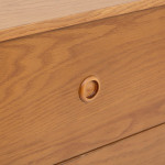 Paris Prix Chiffonnier En Bois 4 Tiroirs "Charlie" 107cm Marron