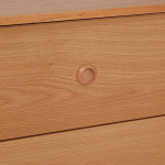 Paris Prix Chiffonnier En Bois 4 Tiroirs "Charlie" 107cm Marron