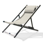 Paris Prix Chilienne De Jardin Pliante "Julia" 102cm Gris Anthracite