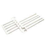 Paris Prix Cintre Pour Pantalons "Multipostions" 45cm Blanc