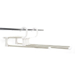 Paris Prix Cintre Pour Pantalons "Multipostions" 45cm Blanc