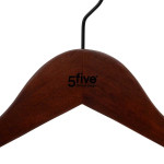 Paris Prix Cintre Pour Veste En Bois "Vintage" 45cm Marron