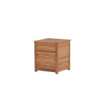 Paris Prix Coffre De Jardin Carré En Teck "Trento" 60cm Naturel
