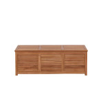 Paris Prix Coffre De Jardin En Teck "Trento" 46cm Naturel