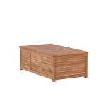 Paris Prix Coffre De Jardin En Teck "Trento" 46cm Naturel