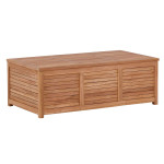paris prix Coffre de Jardin en Teck "Trento" 46cm Naturel