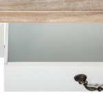 Paris Prix Coiffeuse 3 Tiroirs "Chrysa" 136cm Naturel