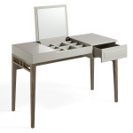 Paris Prix Coiffeuse Bureau Design "Zapata" 120cm Naturel