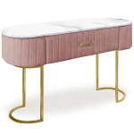 paris prix Coiffeuse Design 1 Tiroir "Lomape" 120cm Rose