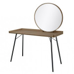 paris prix Coiffeuse Design en Bois "Rayburn" 115cm Marron