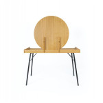 Paris Prix Coiffeuse Design En Bois "Rayburn" 115cm Naturel