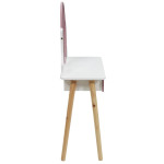 Paris Prix Coiffeuse Enfant "Madame Princesse" 108cm Rose
