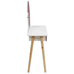 Paris Prix Coiffeuse Enfant "Monsieur Madame" 108cm Rose